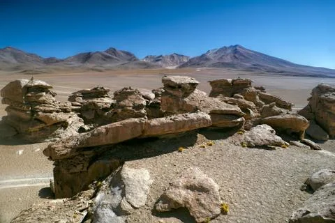 Desert rocks Stock Photos