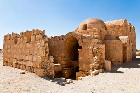 Desert ruins Stock Photos