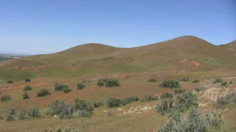Desert Running Stock Footage 723663