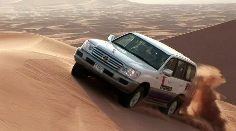 Desert Safari 02 Stock Footage