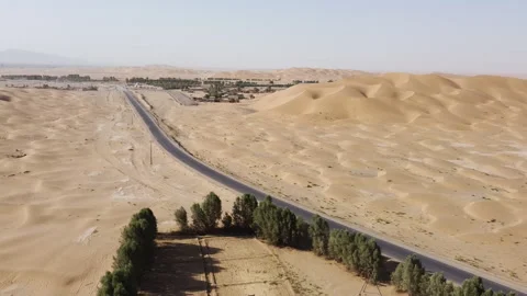 Desert sand dunes Stock Footage 201911078