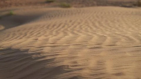Desert sand Stock Photos