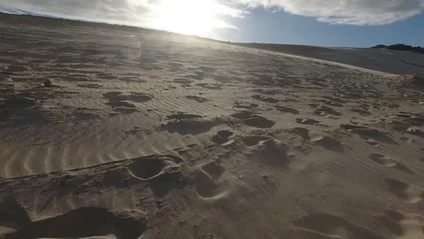 Desert, Sand, Sun Stock Footage