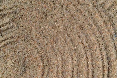 Desert sand texture Accona, macro, there is a place for text Stock Photos