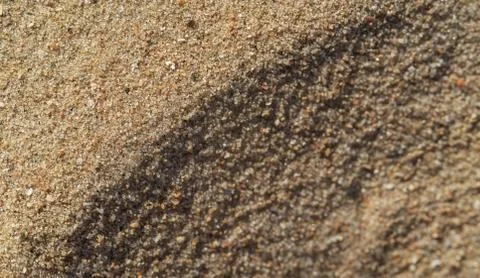 Desert sand texture Accona, macro, there is a place for text Stock Photos