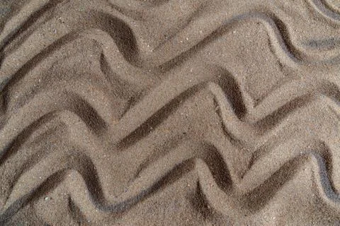 Desert sand texture, background. There is a place for text Stock Photos