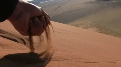 Desert sand in the wind 스톡 동영상 12146481