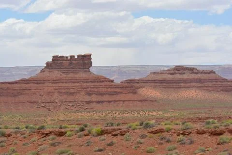 Desert Scene Foto stock