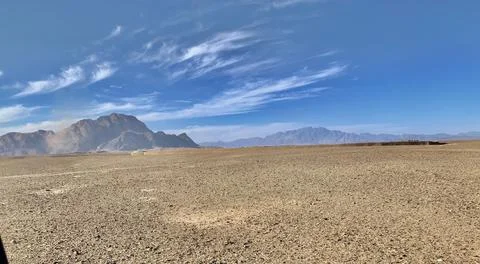 Desert scene Stock-Fotos