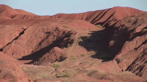 Desert Scene Zoom Back 스톡 동영상 305302