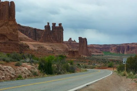 The Desert Scenes Stock Photos