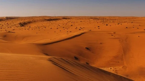 Desert in slowmotion 06 Stock Footage 110891877