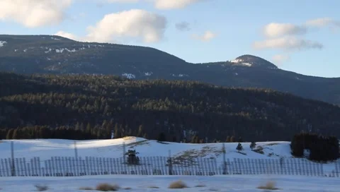 Desert Snow 2090 Stock Footage 1036481