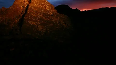 Desert storm crane Stock Footage 20494097