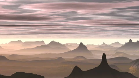 In the desert before the storm Stock Footage 34666548