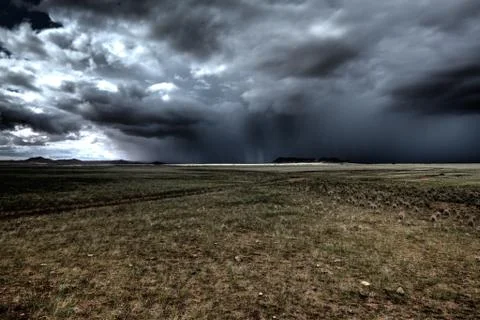 Desert storm Stock Photos