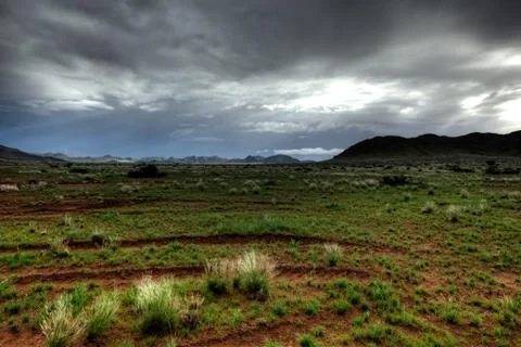 Desert storm Stock Photos