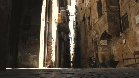 Desert Street in Naples Stock Footage 81068996