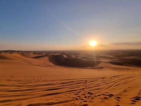 Desert Sun Stock Photos