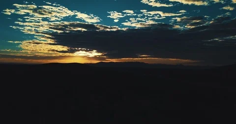 Desert Sun Rise Video stock 87611431