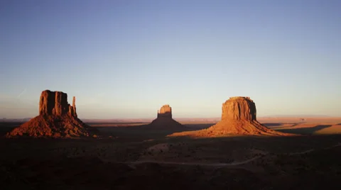 Desert Sundown Video stock 33803396