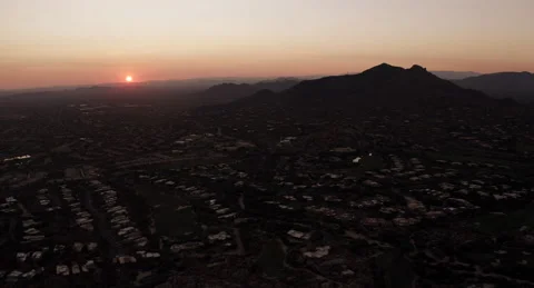 DESERT SUNRISE OR SUNSET Video stock 148409246
