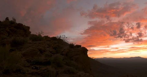 Desert Sunset 3 스톡 동영상 101111672