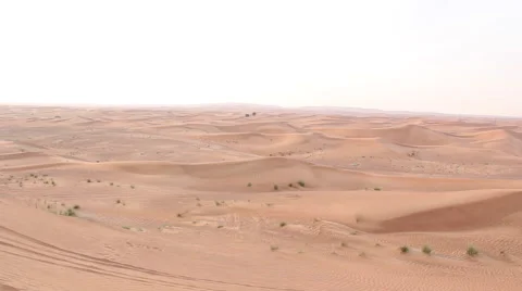 Desert at sunset Stock Footage 59862248