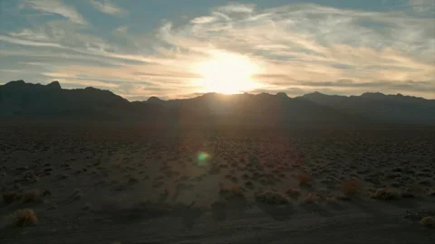 Desert sunset 動画素材 135615955
