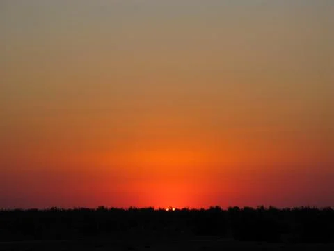 Desert Sunset a Stock Photos