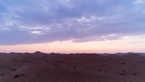 Desert Sunset Sky Timelapse Stock Footage 326701945