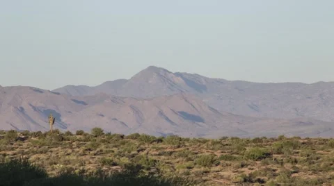 Desert Sunset Timelapse Stock Footage 41435955