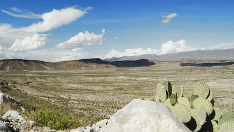 Desert time lapse Stock Footage 98762361