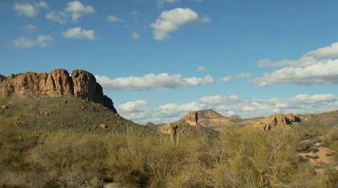 Desert Timelapse Arizona Stock Footage 7899982