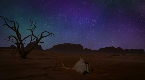 Desert Timelapse Stock Footage 68164683