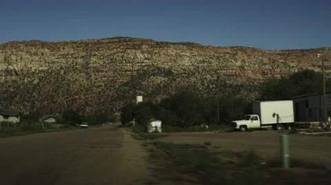 Desert Town Stock Footage 62896607