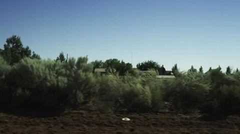 Desert Town Streets Stock Footage 62897411