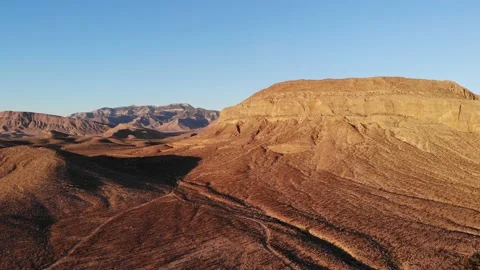 Desert Trails to Distant Highways Stock Footage 162702014