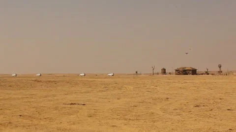 Desert Train station of Rajasthan Stockbeeldmateriaal 46423069