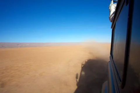 Desert travelling Stock Photos
