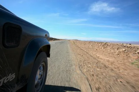 Desert travelling Stock Photos