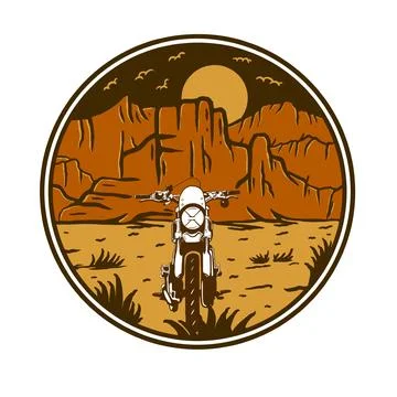 DESERT TO TRIP Stock Illustration