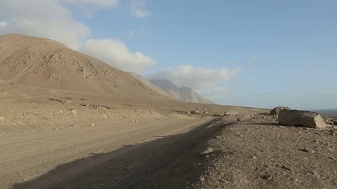 Desert truck Stock Footage 77047989