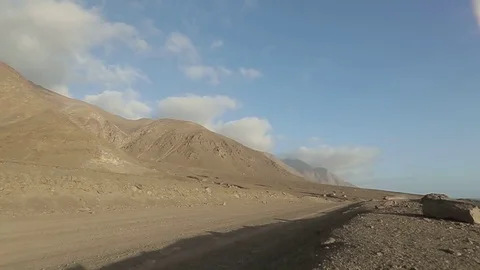 Desert truck Stock Footage 77048061