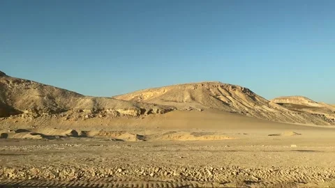 Desert in Upper Egypt Stock Footage 302999414