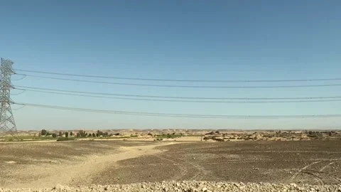 Desert in Upper Egypt Stock Footage 303005429