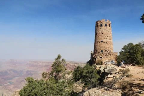 Desert View Watchtower Stock Photos