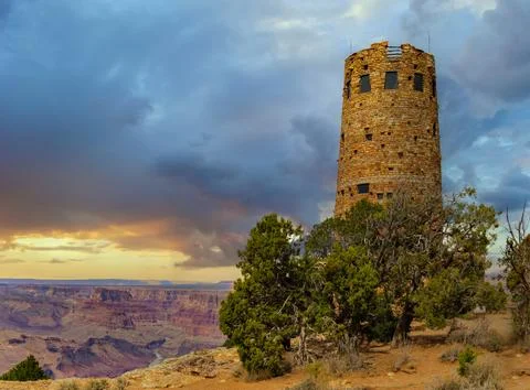 Desert View Watchtower Foto stock