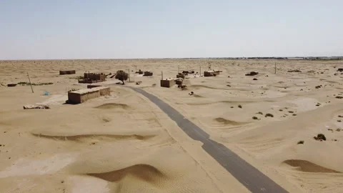 Desert village Video stock 201940451