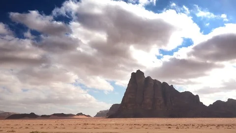Desert of wadi rum Stock-Footage 83612560